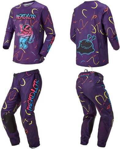 Motocross Jersey Pant Combo Mens Women Dirt Bike MX Gear Set Enduro Offroad Ride Ride Race Compe Set in Kuwait