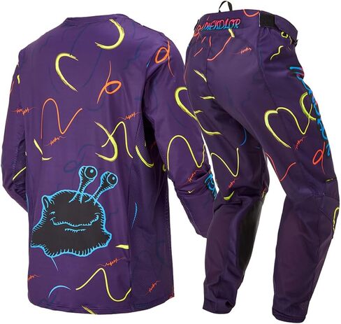 Motocross Jersey Pant Combo Mens Women Dirt Bike MX Gear Set Enduro Offroad Ride Ride Race Compe Set in Kuwait
