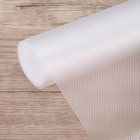 Harfington Shelf Liner 12 "x 5ft eva eva derer mats mats present sender miamond sender for raints rabboard lefves ، clear in Saudi Arabia