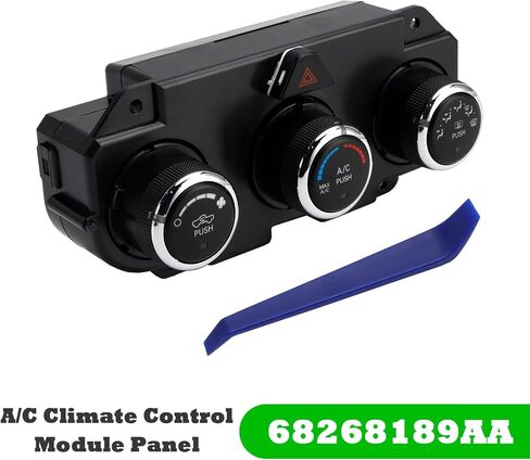 لوحة التحكم في المناخ A/C 68268189AA FIT لـ Dodge RAM 1500 3500 Pickup 2013 W/O Dual Zone Control ؛ W/خلفي صقيع ، 2500 بيك آب 2013-2018 W/O التحكم في المنطقة المزدوجة ؛ ث/إزالة الجليد in Kuwait