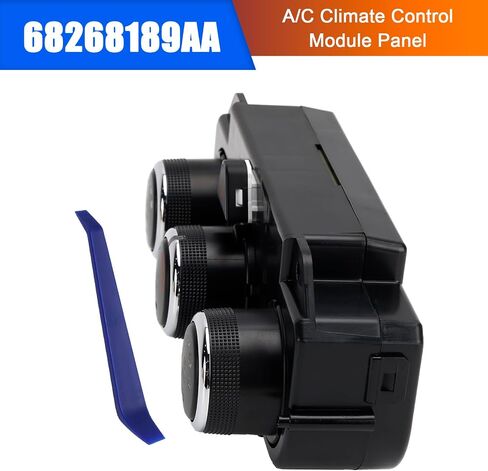 لوحة التحكم في المناخ A/C 68268189AA FIT لـ Dodge RAM 1500 3500 Pickup 2013 W/O Dual Zone Control ؛ W/خلفي صقيع ، 2500 بيك آب 2013-2018 W/O التحكم في المنطقة المزدوجة ؛ ث/إزالة الجليد in Kuwait
