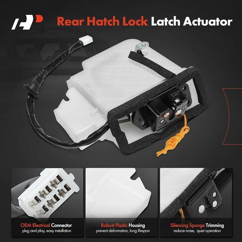 A-Premium Rear Trunk Latch Tailgate Door Lock Actuator Compatible with Toyota Sequoia 2008-2020 Sport Utility, Rear Tailgate, Replace# 691100C041, 691100C040 in Saudi Arabia