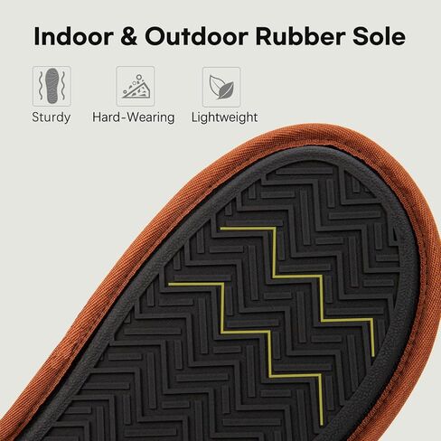 LongBay Mens House Slippers Comfy Knit Scuff Lightweight Memory Foam Slip On Bedroom Shoes for Indoor Outdoor Travel in Kuwait