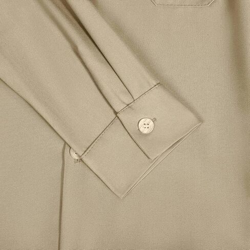 Boys Long Sleeve Button-Down Shirt Kids Casual Western Shirts Tops with Two Pockets in Kuwait
