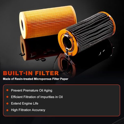 11428585235 Alloy Aluminum Oil Cooler Filter Housing Assembly 2014-2024 For BMW 218i 220i i8 Compatible with MINI Cooper Cooper S JCW Countryman Clubman BMW I8 X1 X2 11428511391 in Saudi Arabia