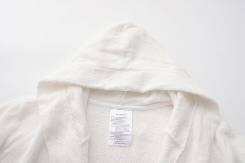 Boys Girls Hooded Robe Soft Touch Robe Kids Terry Cloth Cotton Spa Bathrobe Sleepwear 2-14 Years in Saudi Arabia