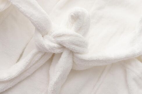 Boys Girls Hooded Robe Soft Touch Robe Kids Terry Cloth Cotton Spa Bathrobe Sleepwear 2-14 Years in Saudi Arabia