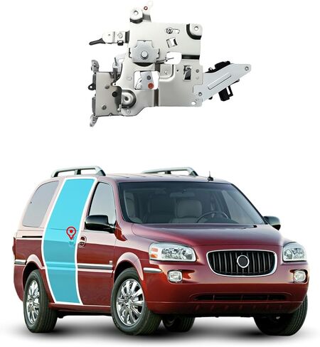 Hiedra Door Lock Actuator for 2005-2007 Buick Terraza/2005-2008 Chevrolet Uplander, Rear Left Driver Side, Replace Door Latch 25780730 in Saudi Arabia
