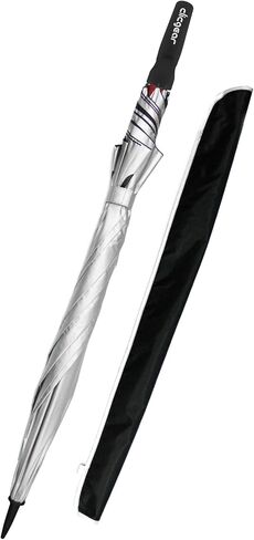 Clicgear مزدوج القشرة 68 "مظلة مقاومة للرياح للشمس والمطر in Kuwait