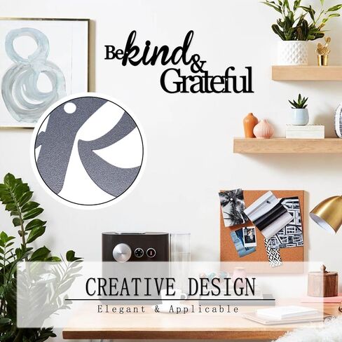 AHYS Positive Affirmations Wall Decor - Be Positive & Stay Humble Metal Sign Inspirational Wall Decor Black Rustic Motivational Wall Decor for Home Office Wall Decorations in Saudi Arabia