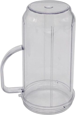 قطعة بديلة من Joystar قطعتين كوب 22oz مع غطاء علوي قابل للطي لخلاط Magic Bullet، خلاط، عصارة، معالج الطعام (موديل MB1001) (2X كوب 22oz مع غطاء) in Saudi Arabia
