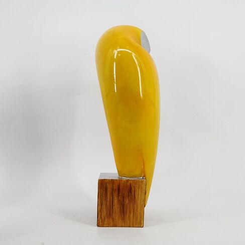 15 Inch Owl Resin Statue for Home Decor Accents Office Decor, Handmade Owl Sculpture for Bookshelf Decor, Bookshelf Desktop Mantel Cabinet Living Room Bedroom Decorations in Saudi Arabia