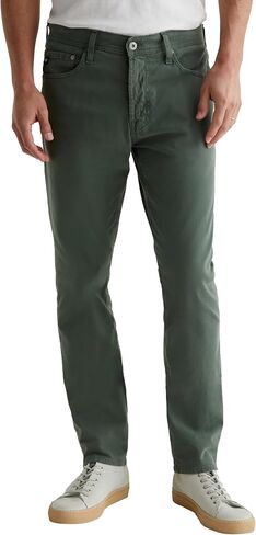AG Adriano Goldschmied Men's Everett Slim Straight Sueded Sateen Pant in Saudi Arabia