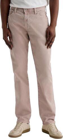 AG Adriano Goldschmied Men's Everett Slim Straight Sueded Sateen Pant in Saudi Arabia