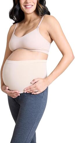 Motherhood Maternity Women's Essential Full Length Secret Fit Over The Belly Flare Pregnancy Yoga Pants in Saudi Arabia