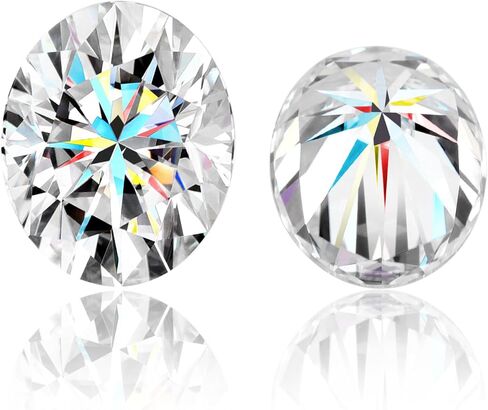 Moissanite Loose Stones Oval Cut Gemstones White D Color VVS1 Clarity Excellent Cut for Engagement Ring Pendant Necklace Jewelry Making with Certificate in Saudi Arabia