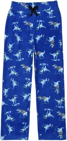 Cozy Comfort Kids Boys Theme Pajama Pants Soft Micro Polyester Fleece Printed Lounge Pants in Saudi Arabia