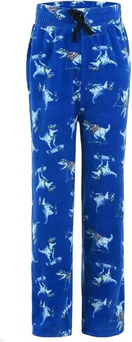 Cozy Comfort Kids Boys Theme Pajama Pants Soft Micro Polyester Fleece Printed Lounge Pants in Saudi Arabia
