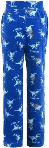 Cozy Comfort Kids Boys Theme Pajama Pants Soft Micro Polyester Fleece Printed Lounge Pants in Saudi Arabia
