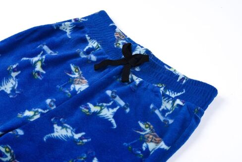 Cozy Comfort Kids Boys Theme Pajama Pants Soft Micro Polyester Fleece Printed Lounge Pants in Saudi Arabia