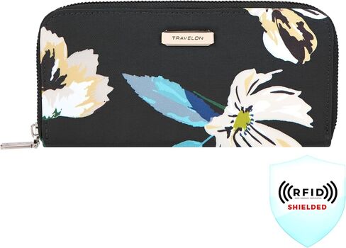Travelon RFID Blocking Single Zip Wallet in Saudi Arabia