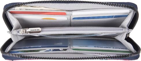 Travelon RFID Blocking Single Zip Wallet in Saudi Arabia