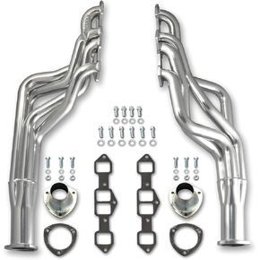 Doug's Headers D743 1-7/8" 4-Tube Full Length Metallic Ceramic Coated Exhaust Header for Oldsmobile Cutlass 455 70-72