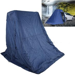 Topyond SUV Tailgate Tent Awning Extension for 2 Person, Rain-Proof, Double Layer Car Tent with Storage Bag, 96.5x78.7x86.6in