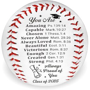 2025 Christian Graduation Gifts for Him Teen Boys Girls Baseball Gifts for Boys 8-12 Class of 2025 Seniors Gifts for High School College Graduates Godson Baptism Confirmation Gifts for Daughter Son