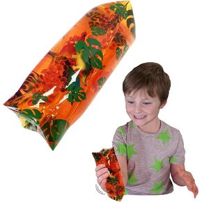 Wiggly Jiggly - Creepy Creatures from Deluxebase. Large Super Squishy Water Snake Fidget Toy with Lizard and Spider Figures. Great Sensory Toy for Autism and ADHD