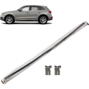 Dasbecan Panoramic Sunroof Sun Shade Corn Curtain Cover Compatible with VW Jetta Golf Tiguan Sharan Audi Q5 2008-2017 Replaces# 1K9877307B Gray