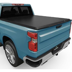 AUTOSAVER88 Soft Roll Up Truck Bed Tonneau Cover Compatible with 2007-2025 Chevy Silverado/GMC Sierra 1500 New Body Style 5.8ft Bed