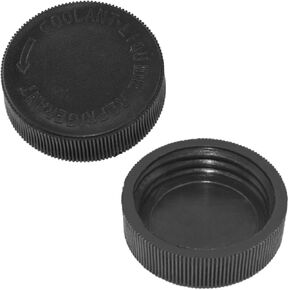 2PCS 21712-79900 Coolant Overflow Reservoir Tank Cap, Engine Radiator Coolant Water Tank Reservoir Cap, Car Radiator Cover Replacement, Fit Infiniti, Nissan Murano Rogue Versa Quest, Renault