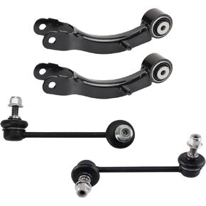 TRQ خلفية التعليق مجموعة الذراع الذراع Sway Bar Rink متوافق مع 2014-2022 Jeep Cherokee
