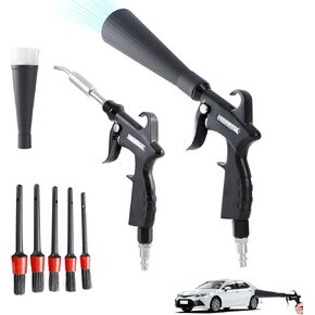 Tornado Car Detailing Cleaning Gun, Interior Drying Air Blower, High - Pressure Dust - Blowing Gun: A Car Detailing Tool for Swiftly Removing Dirt and Dust with Air Flow
