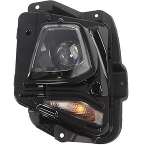 Right Passenger Side Xenon Headlight Assembly Compatible with 2019-2021 Blazer w/Halogen Turning Lamps Replace GM2503492