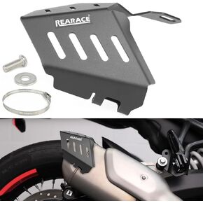 Exhaust Heat Shield Extender Guard Cover Protector Compatible with Royal Enfield Himalayan 450 2024, Guerrilla 450 2025