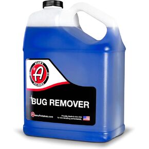 Remover Bug Remover Gallon - قم بإزالة الملوثات بشكل فعال من طلاء السيارة أو النوافذ أو الأجزاء والملحقات المصد بعد رحلة طريق السفر - رذاذ أثناء غسل السيارة أو جاف - يذوب عند التلامس