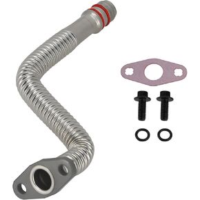 Maxpeedingrods Turbo Oil Return Line 5135786ab for Dodge Cummins 5.9L Diesel 2004 2005 2006 2007 ، Turbocharger Oil Return Line ، 3970875