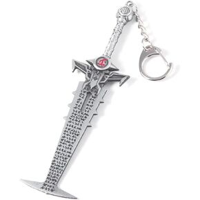 Retsamradassat Doom Game Eternal Crucible Blade Pendant Keychain Slayer Sword