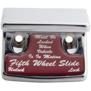 United Pacific 21024 - غطاء مفتاح DASH - "Fifth Wheel" Switch Guard - Red Sticker
