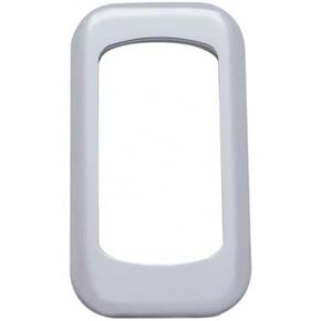 United Pacific 41074B - لوحة الوجه مفتاح الروك - Chrome Rocker Switch Trim (لكل منها)
