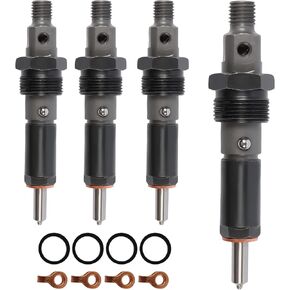 4PCS J909476 3909476 Fuel Injectors for Cummins Engine 4BT 4BT3.9L 4BT5.9L 6BT 6BT3.9L 6BT5.9L Automotive Replacement Fuel Injectors Fuel Injector Kit