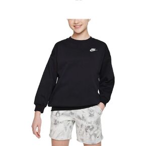 Nike Girls' Sportswear Club Fleece Oversized Sweatshirt