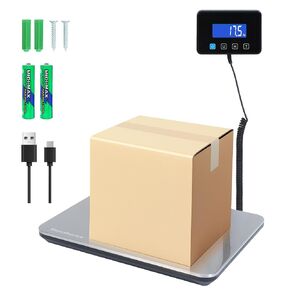MaxWorks 51076 مقياس الأمتعة الرقمية-سعة 440 رطلاً ، قوة مزدوجة (USB-C القابلة لإعادة الشحن أو بطاريات AAA) ، الفولاذ المقاوم للصدأ والزجاج ، محمول للسفر والأعمال ، والفضة (وحدات كجم/رطل/أوقية)