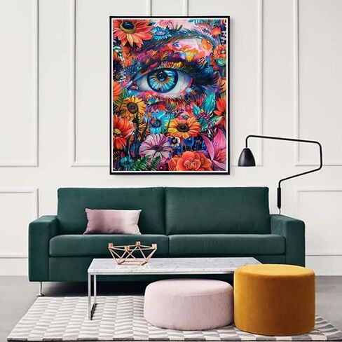 zariocy 5d مجموعات الفن الماس للبالغين الكلب الملكة، diy الماس اللوحة الفنية الحيوان جولة الحفر الكامل الكريستال الماس التطريز لوحات الفنون الحرفية للمنزل مكتب جدار ديكور 12x16 بوصة in Kuwait