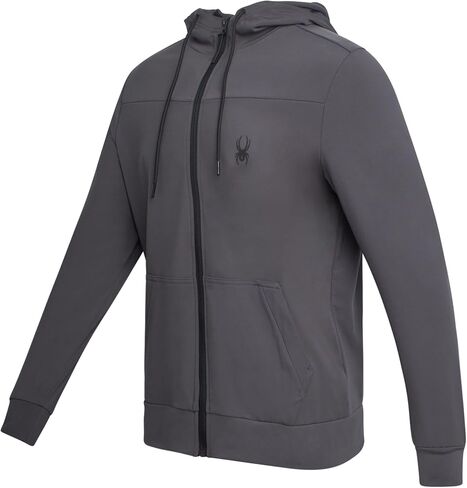Hoodie النشط للرجال SPYDER - قميص من النوع الثياب ذو اللغات الكاملة ذات الأجزاء الكاملة - هوديز دافئة في الهواء الطلق للرجال (S -XL) in Saudi Arabia