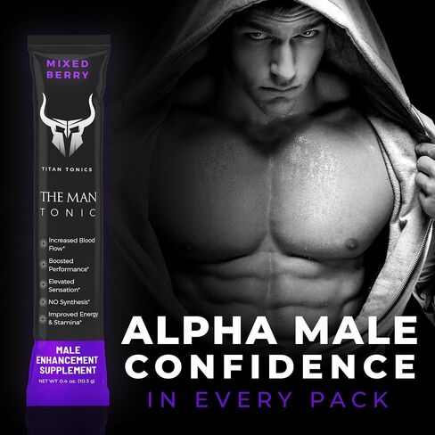 Extra Strength Male Enhancing Supplement Powder–Tongkat Ali, Maca Root, Beet Root, Horny Goat Weed, L-Citrulline–Nitric Oxide Booster & Testosterone Support for Men (Tropical-12 Sticks) in Saudi Arabia