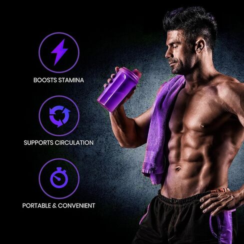 Extra Strength Male Enhancing Supplement Powder–Tongkat Ali, Maca Root, Beet Root, Horny Goat Weed, L-Citrulline–Nitric Oxide Booster & Testosterone Support for Men (Tropical-12 Sticks) in Saudi Arabia