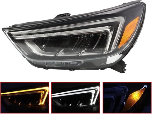 مجموعة المصباح الأيسر متوافق مع Encore 2017-2022 W/DRL Side 42740097 42679380 in Kuwait